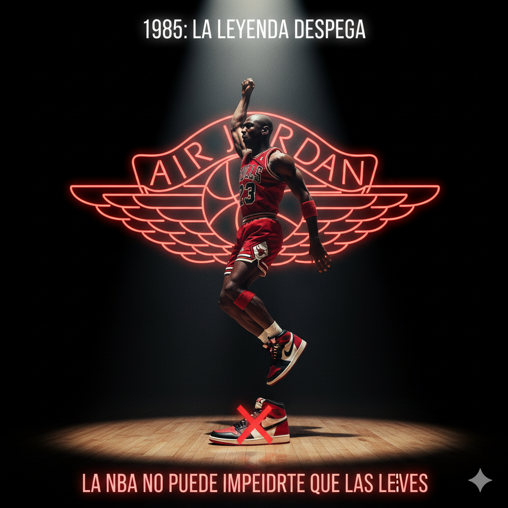 Air Jordan: El Vuelo de la Leyenda que Cambió el Deporte
